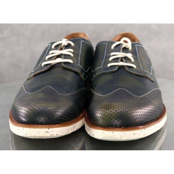 Donald J. Pliner EDD $220 Men\'s Wingtip Oxfords Dress Shoes Size 11 Leather main image 7